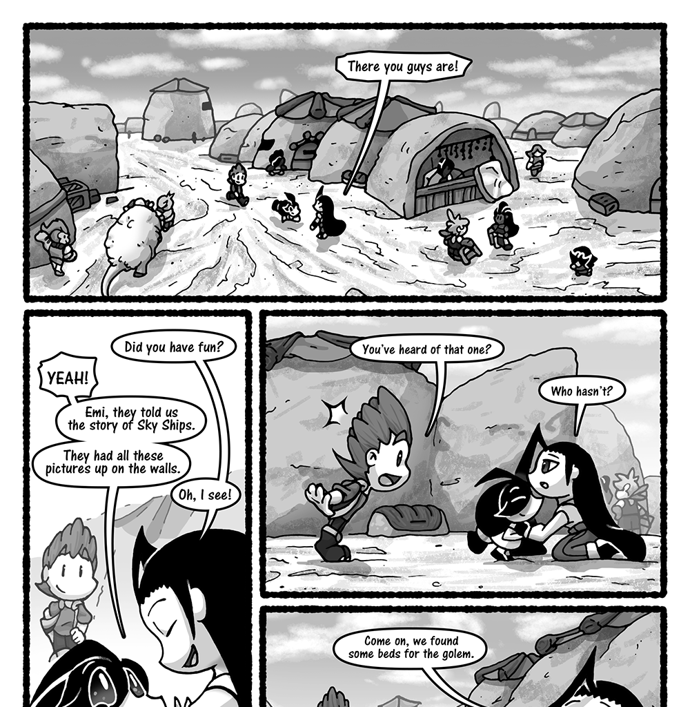 Skies Under Avalon - Episode 153, Page 1: Legends of the Land 15