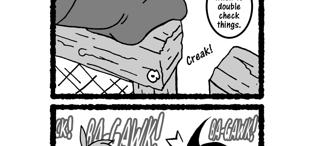 Skies Under Avalon - Episode 170, Page 1: BONUS: Always Double Check