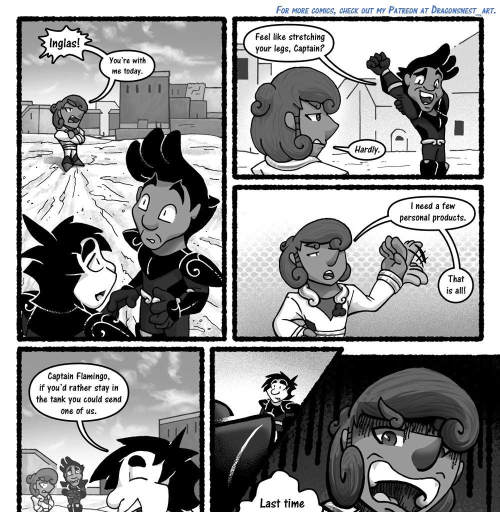 Skies Under Avalon - Episode 175, Page 1: Galvantia's Finest part 5