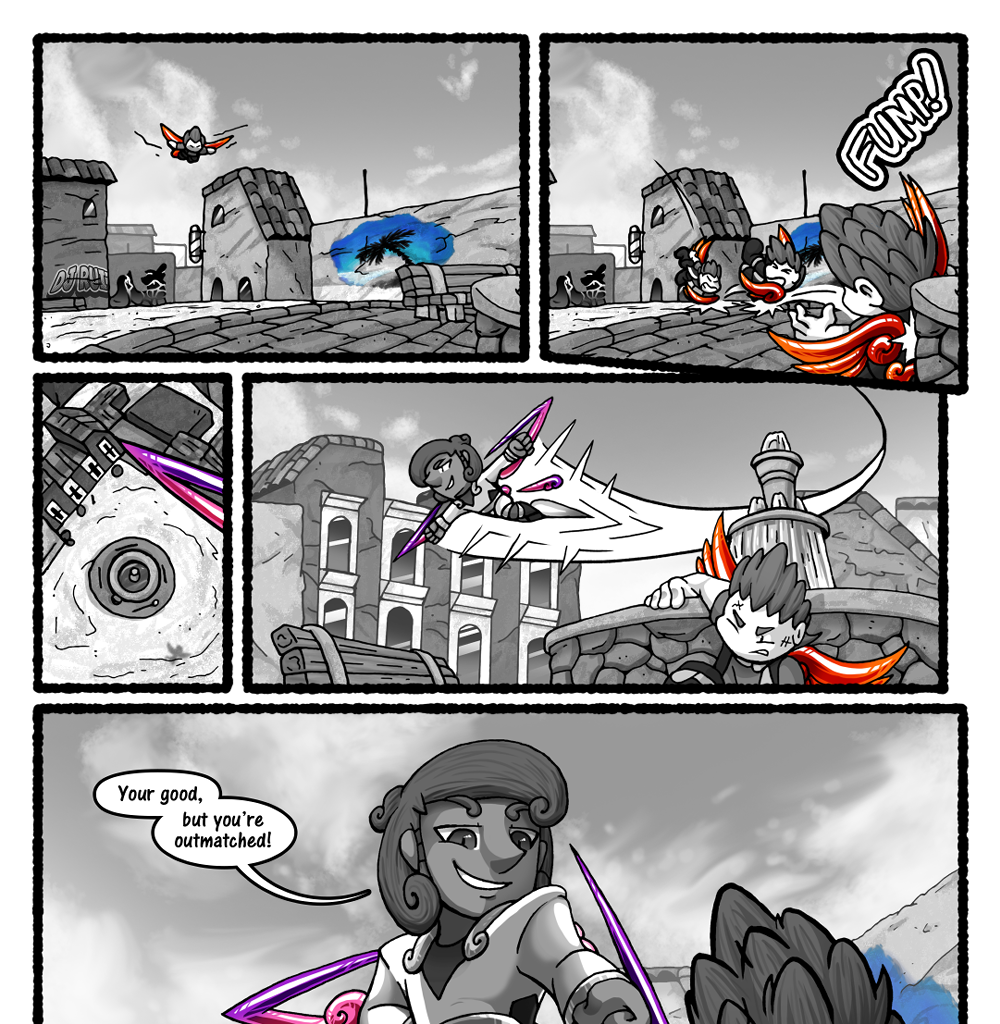 Skies Under Avalon - Episode 199, Page 1: El Amable y El Arrogante part 12