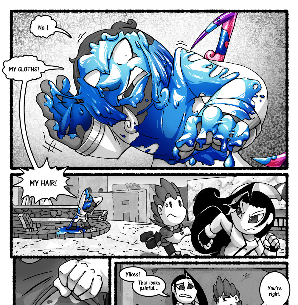 Skies Under Avalon - Episode 203, Page 1: El Amable y El Arrogante part 16