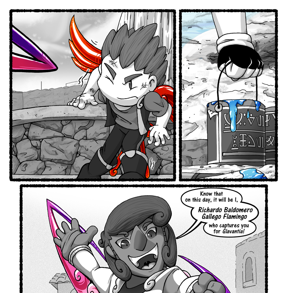 Skies Under Avalon - Episode 200, Page 1: El Amable y El Arrogante part 13