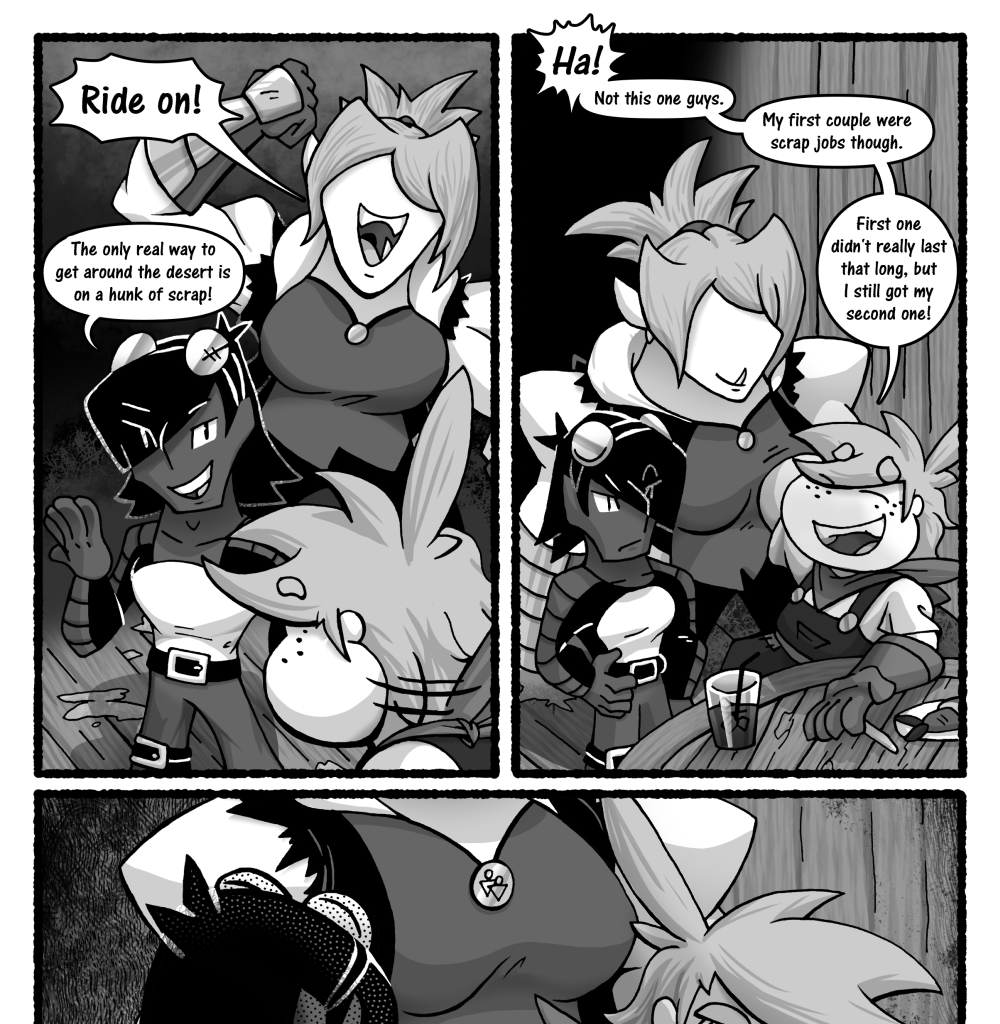 Skies Under Avalon - Episode 209, Page 1: Gear Heads part 4