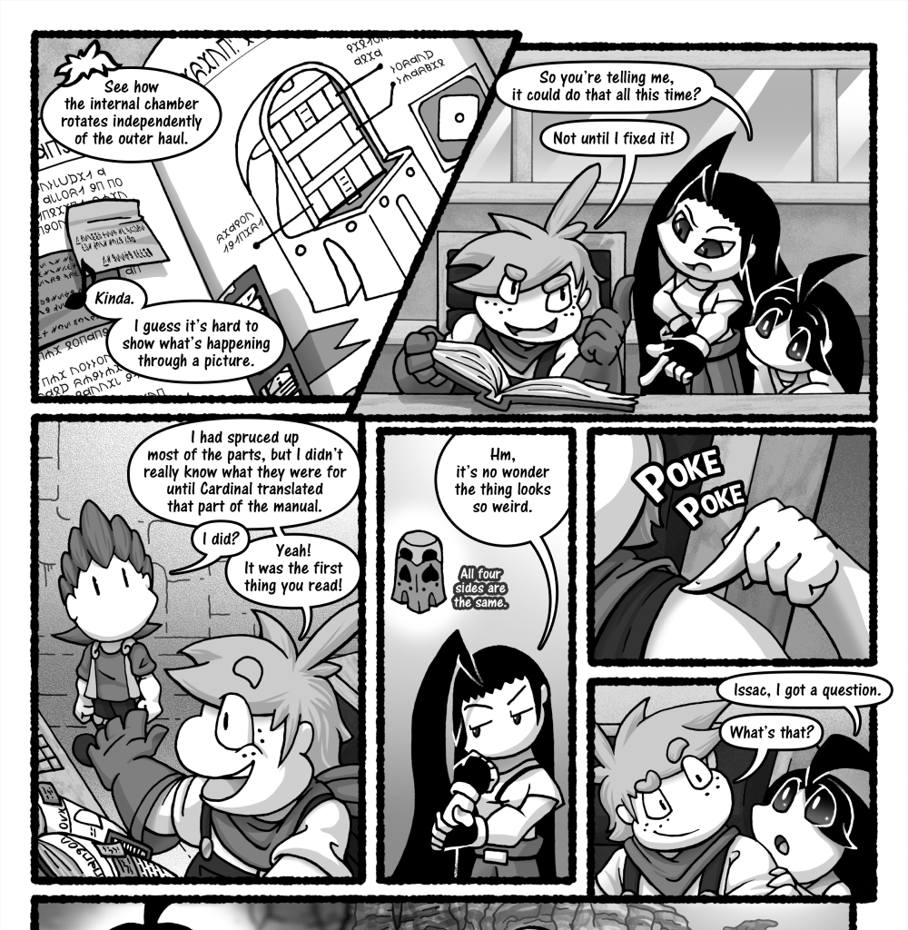 Skies Under Avalon - Episode 223, Page 1: Gear Heads part 18