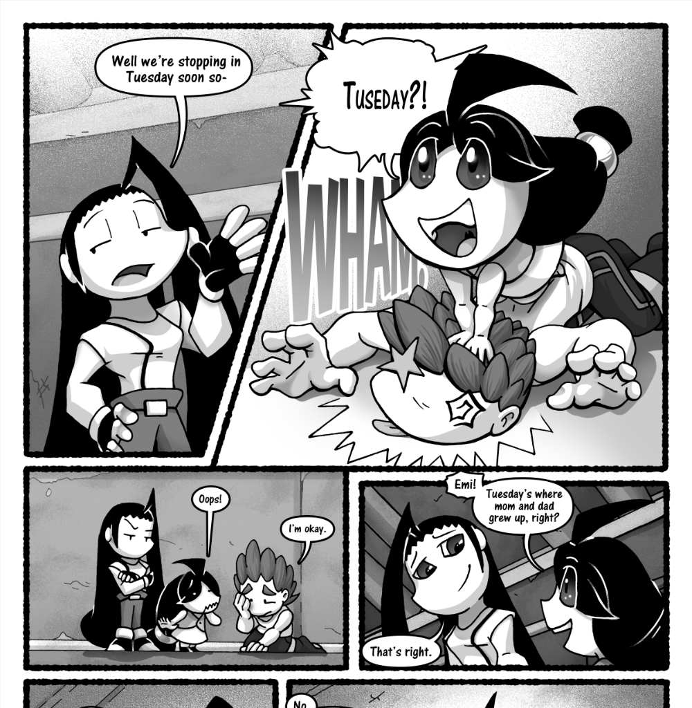 Skies Under Avalon - Episode 225, Page 1: A Day in Tuesday part 2