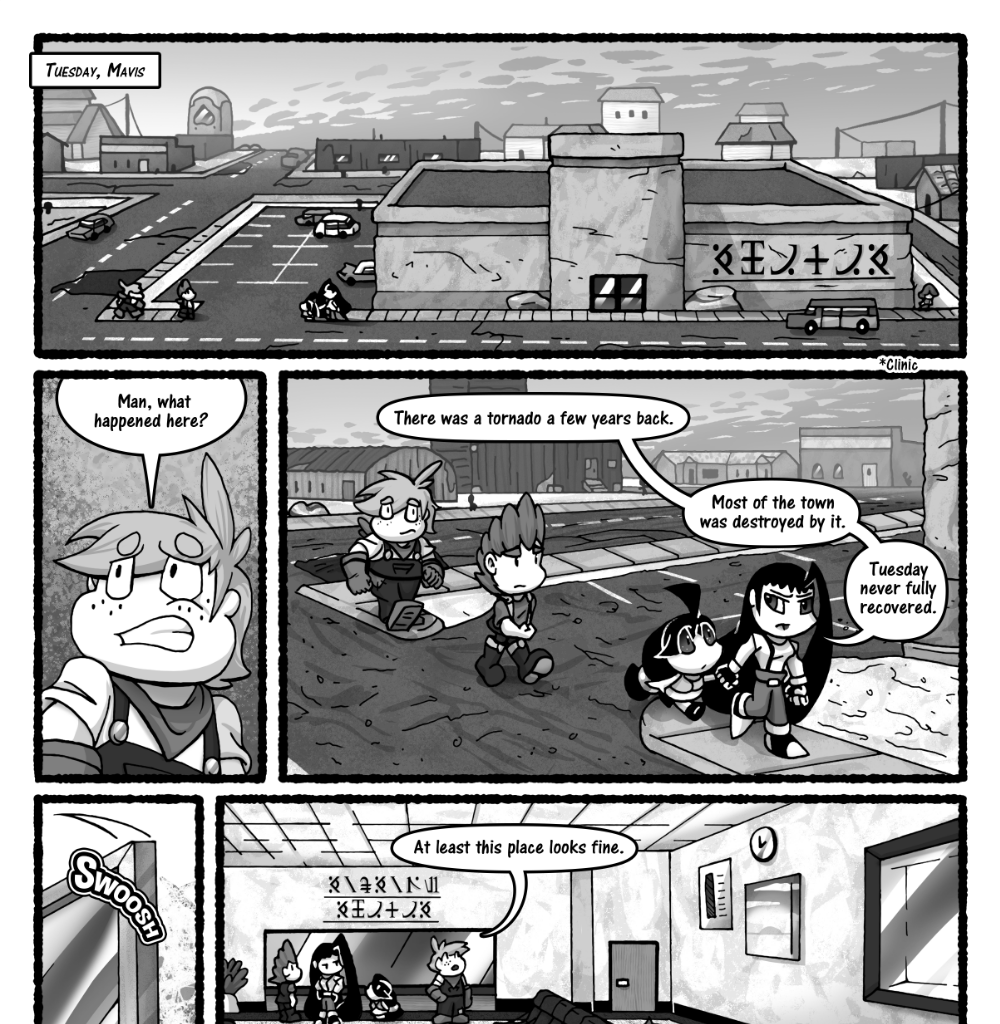 Skies Under Avalon - Episode 227, Page 1: A Day in Tuesday part 4