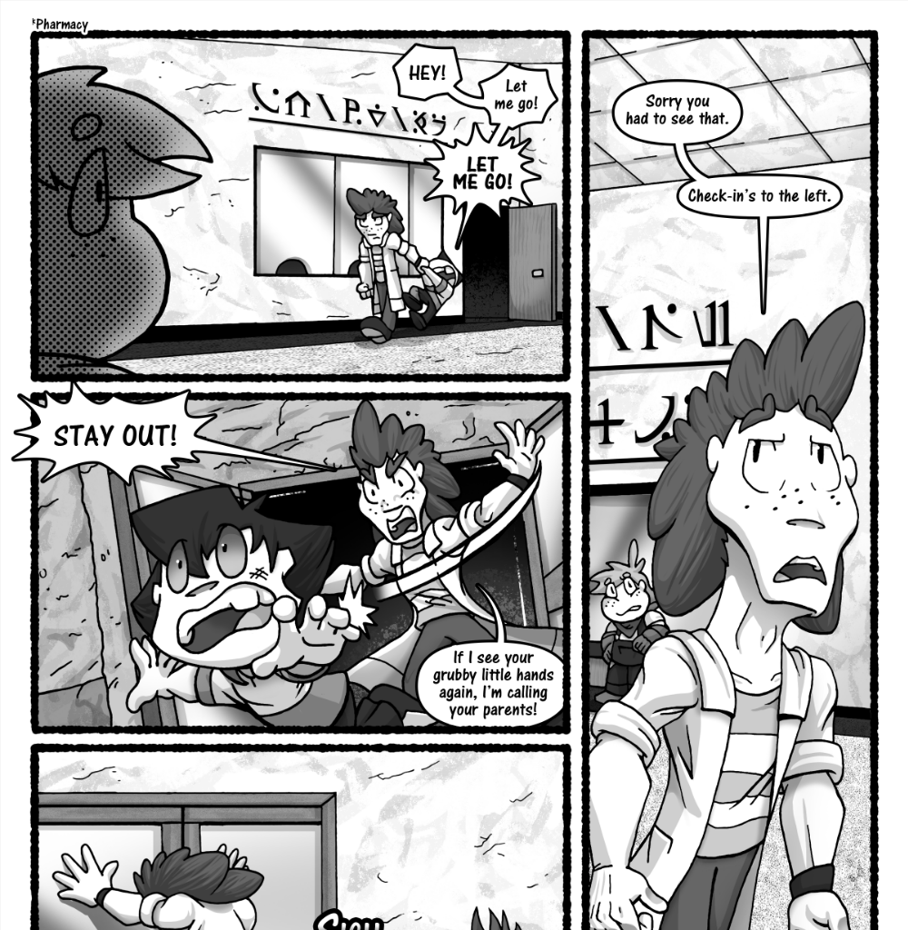 Skies Under Avalon - Episode 228, Page 1: A Day in Tuesday part 5