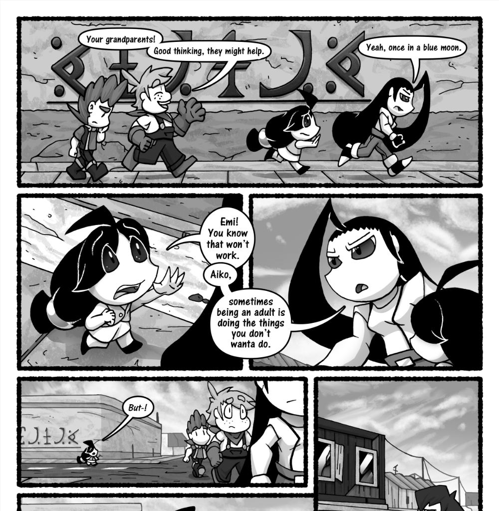 Skies Under Avalon - Episode 232, Page 1: A Day in Tuesday part 9