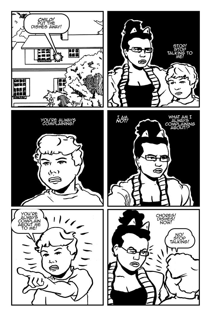 McSchluberson - Episode 8, Page 1: The Fight