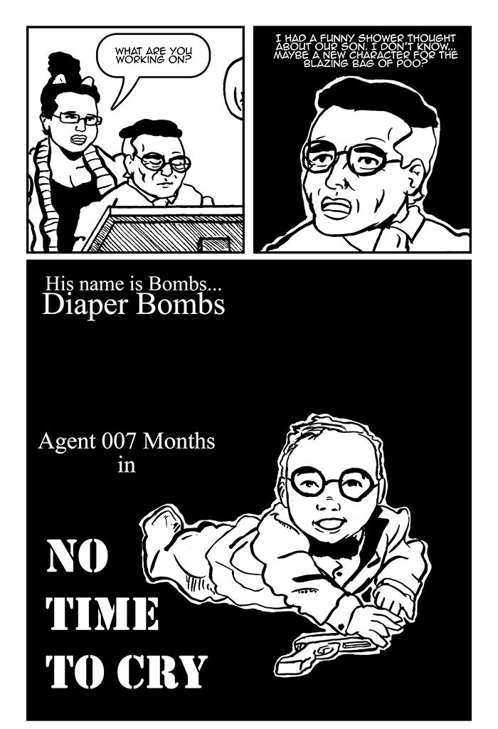 McSchluberson - Episode 13, Page 1: Secret Agent Baby