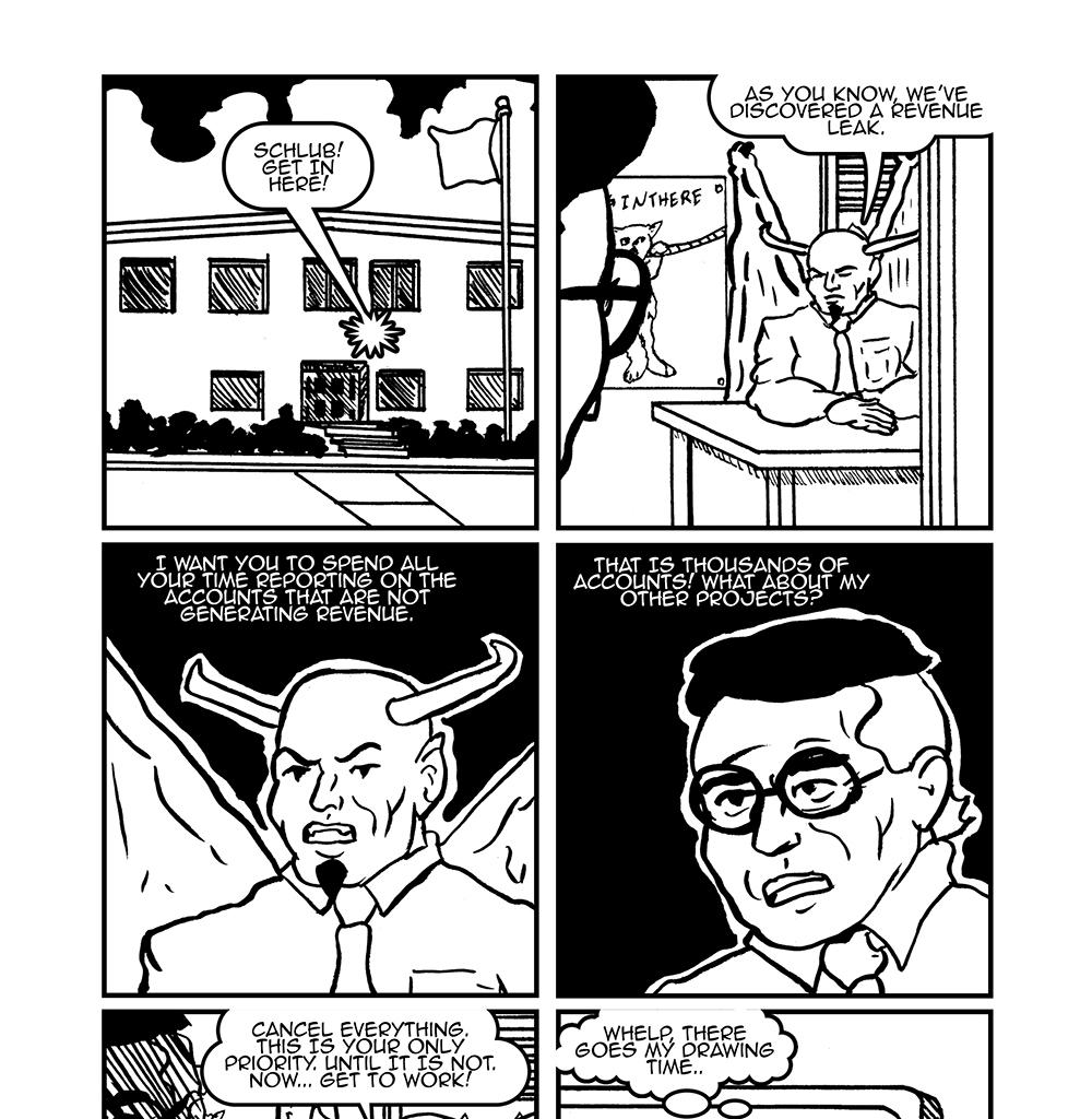 McSchluberson - Episode 16, Page 1: No Drawing