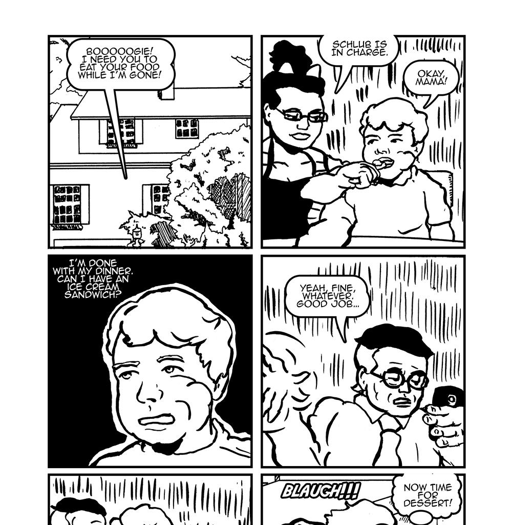 McSchluberson - Episode 22, Page 1: Sneaky Male