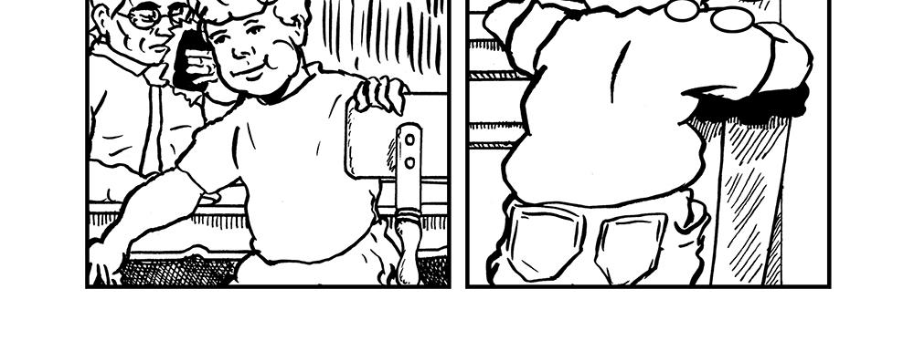 McSchluberson - Episode 22, Page 1: Sneaky Male