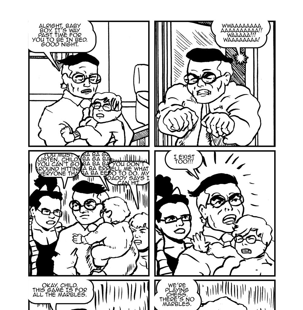 McSchluberson - Episode 24, Page 1: Daily Life