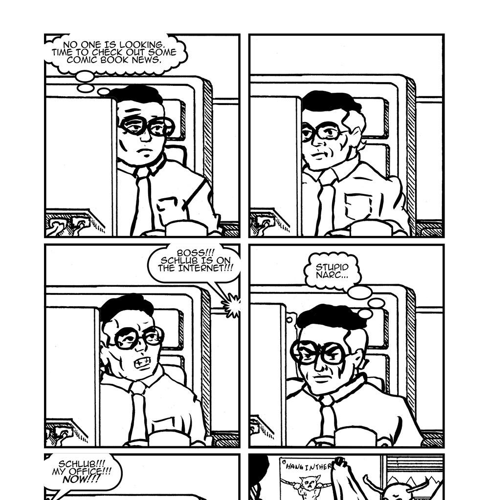 McSchluberson - Episode 37, Page 1: The Narc