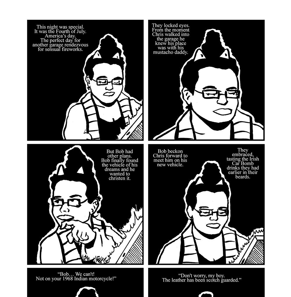 McSchluberson - Episode 40, Page 1: A page from Forbidden Love pt.1