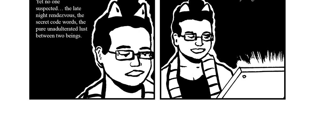 McSchluberson - Episode 41, Page 1: A page from Forbidden Love pt.2