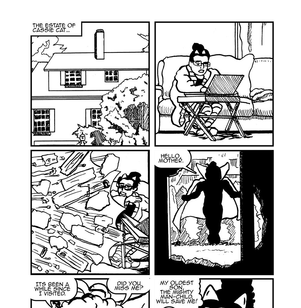 McSchluberson - Episode 52, Page 1: Home Invasion