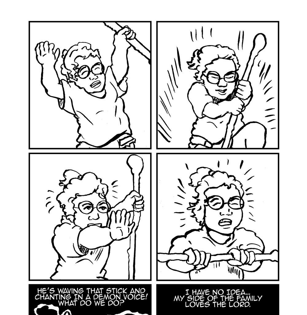 McSchluberson - Episode 65, Page 1: The Warlock