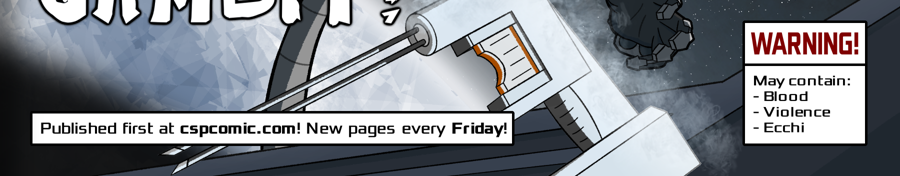 Cutest Space Pirate!!! - Episode 60, Page 1: Chapter 3 Cover