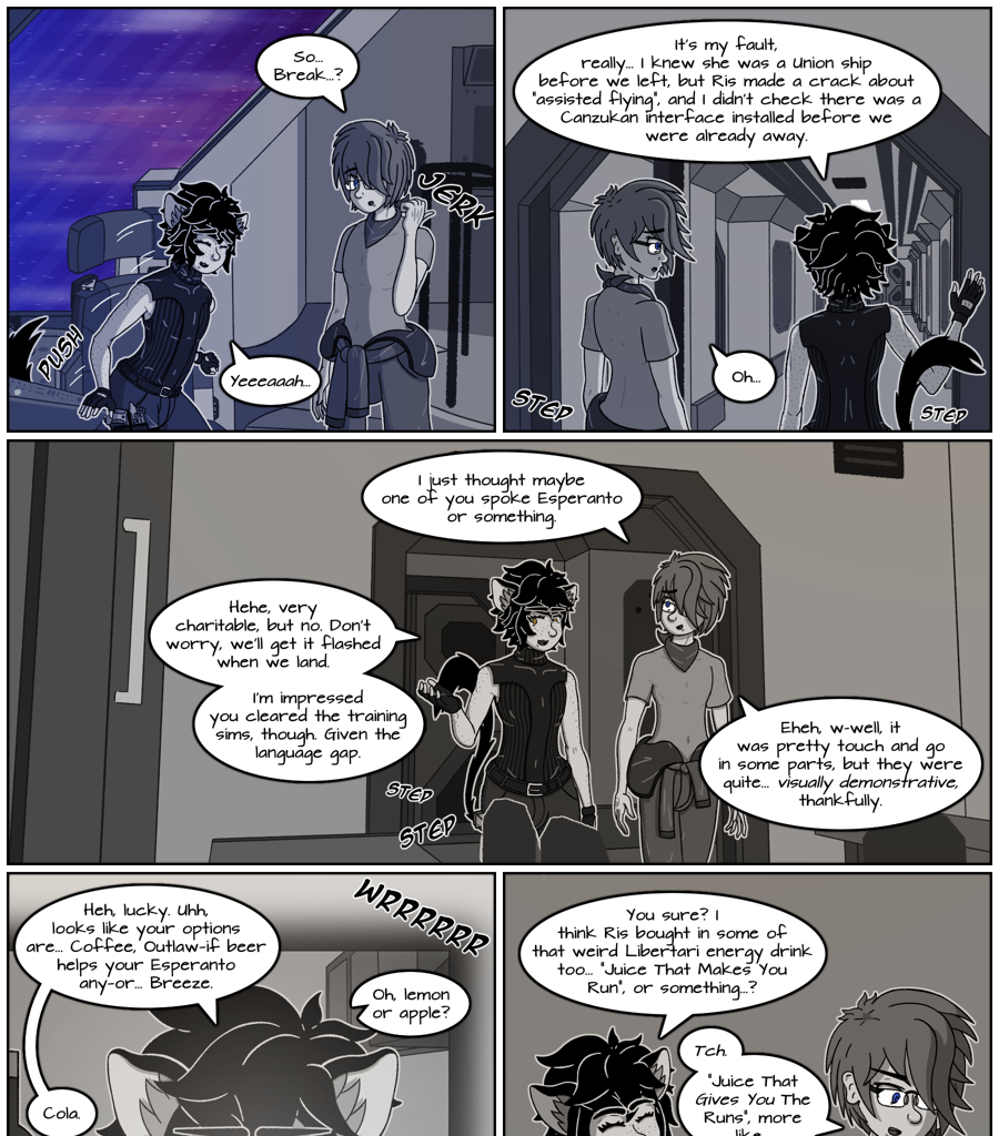 Cutest Space Pirate!!! - Episode 63, Page 1: Chapter 3 Page 3