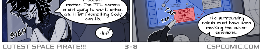 Cutest Space Pirate!!! - Episode 68, Page 1: Chapter 3 Page 8