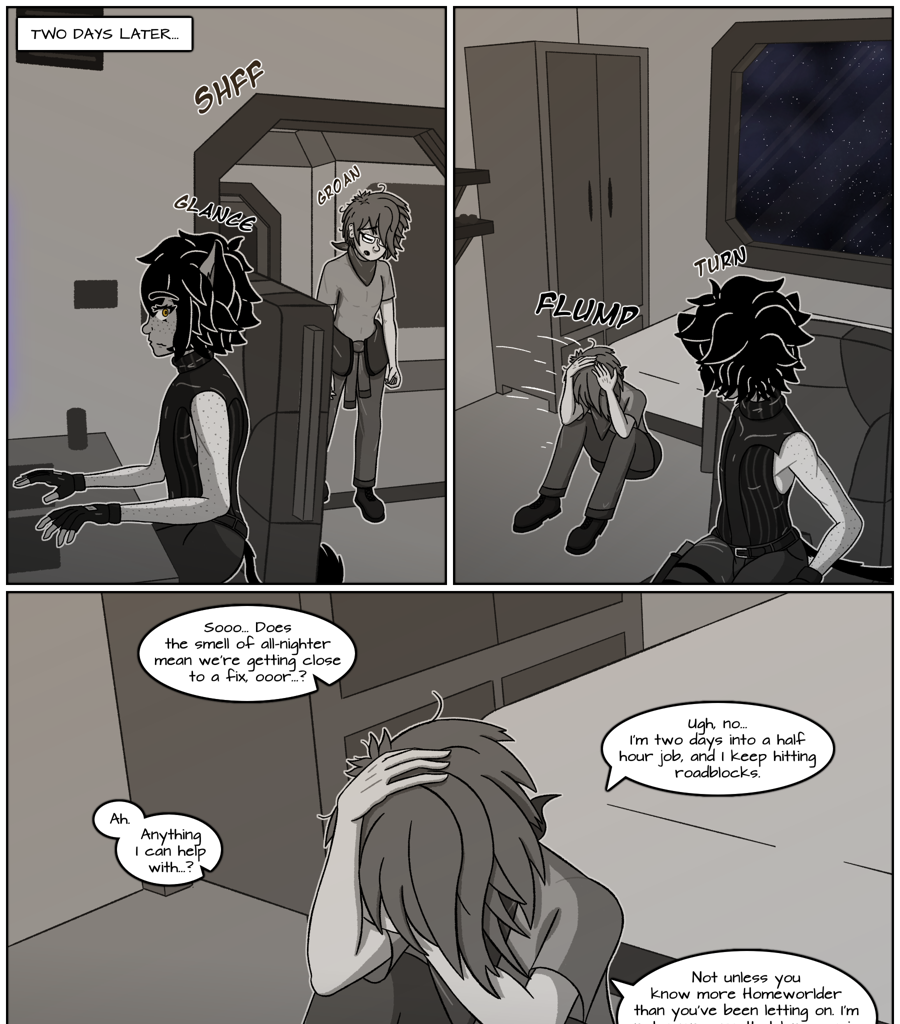 Cutest Space Pirate!!! - Episode 75, Page 1: Chapter 3 Page 14