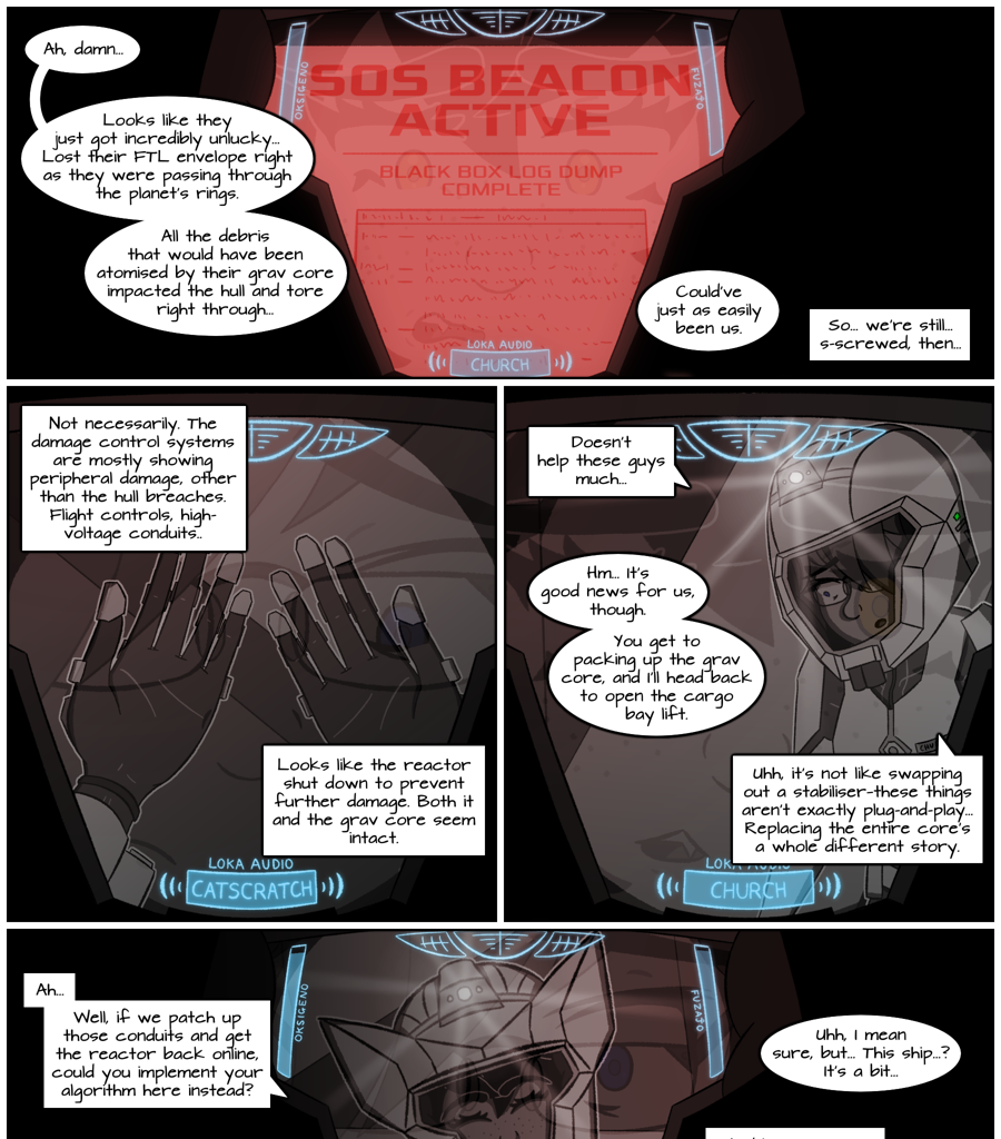 Cutest Space Pirate!!! - Episode 84, Page 1: Chapter 3 Page 23