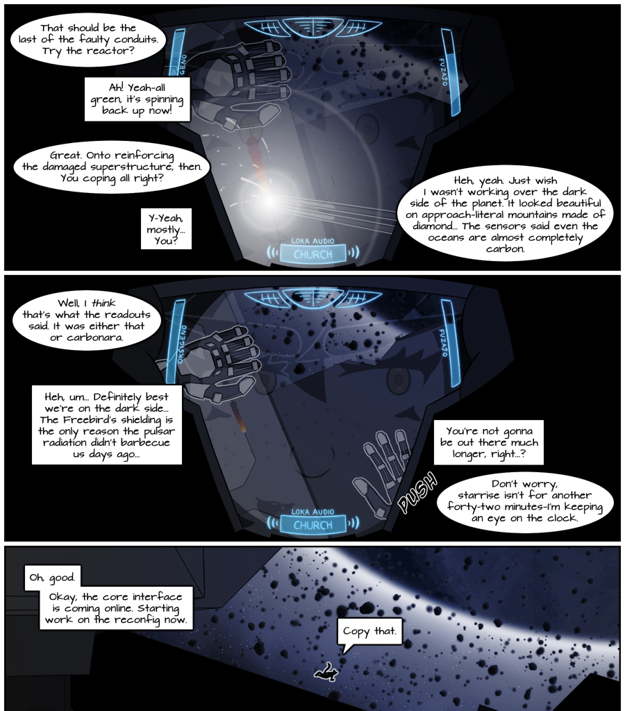 Cutest Space Pirate!!! - Episode 85, Page 1: Chapter 3 Page 24