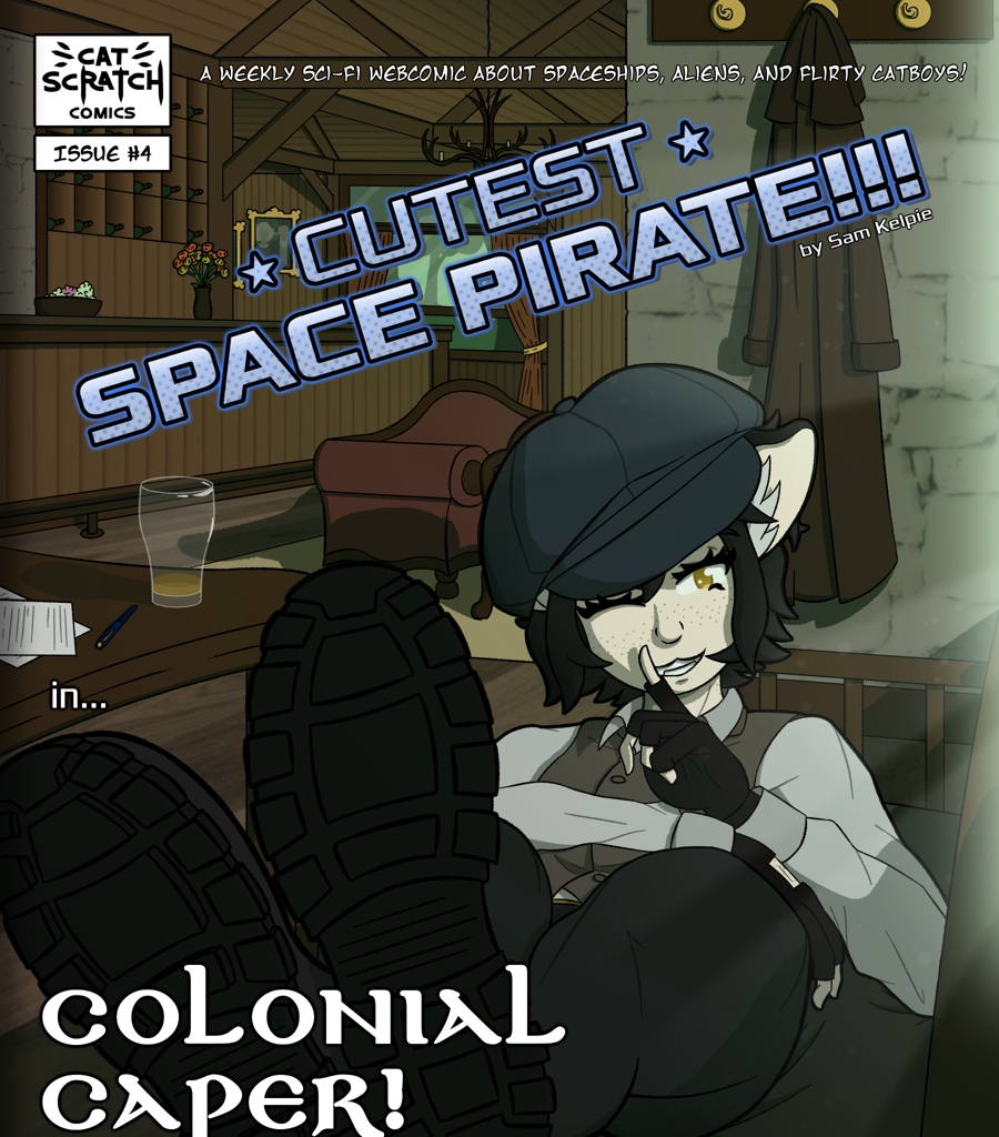 Cutest Space Pirate!!! - Episode 93, Page 1: Chapter 4 Cover