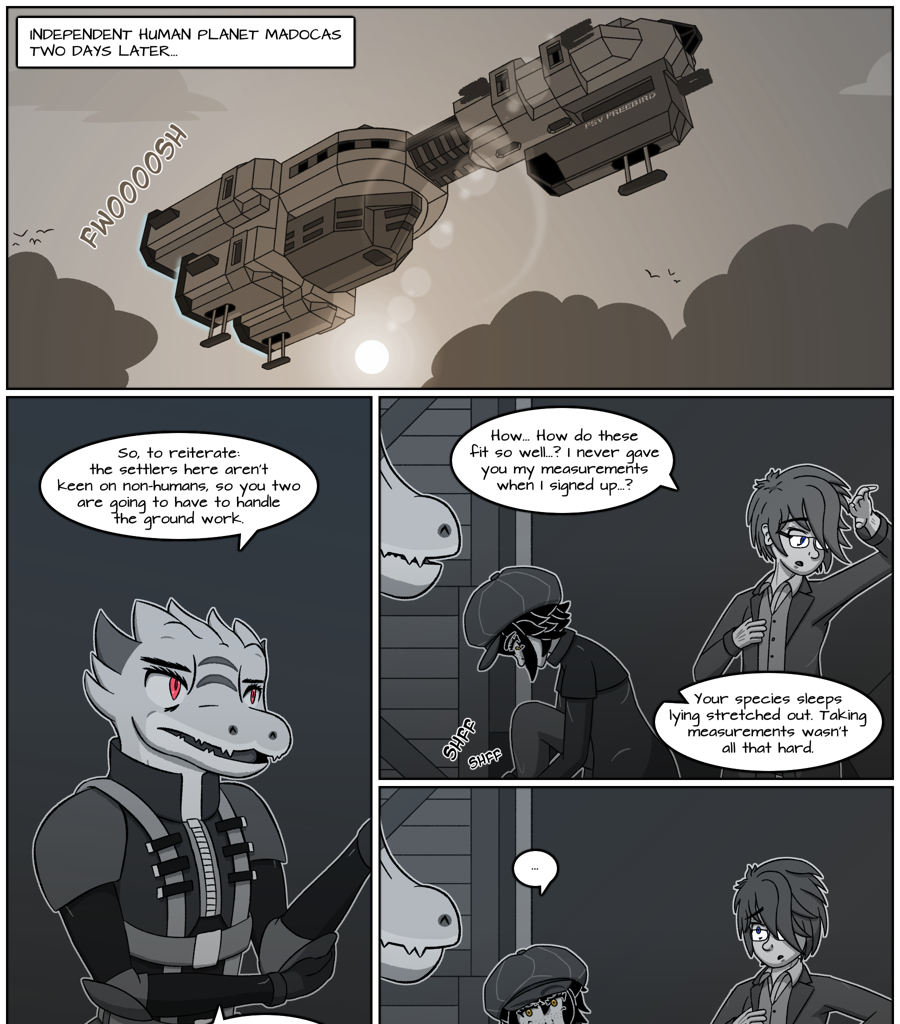 Cutest Space Pirate!!! - Episode 94, Page 1: Chapter 4 Page 1