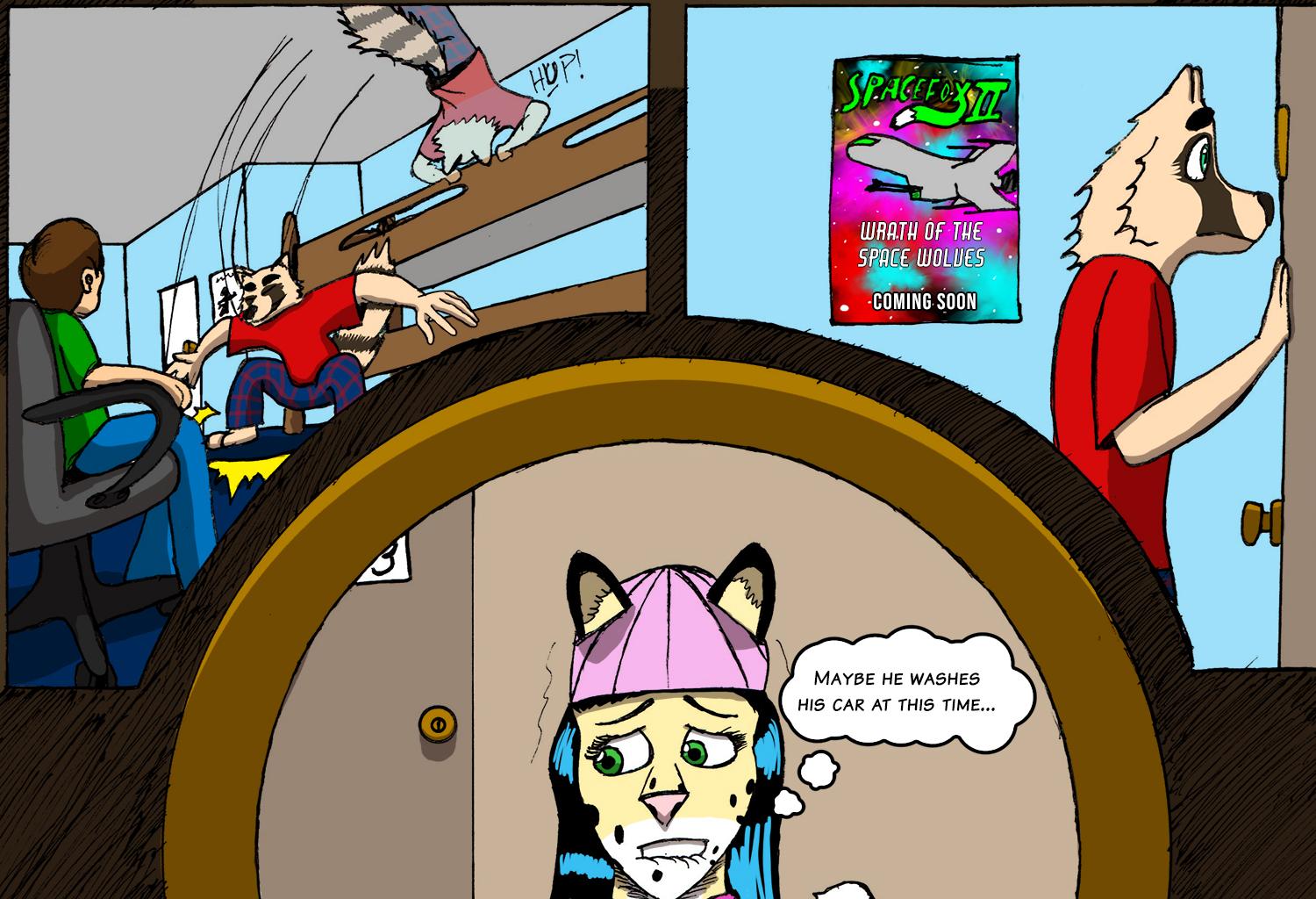 Fluffy 500 - Episode 1, Page 6: Ch1: Freshmeat