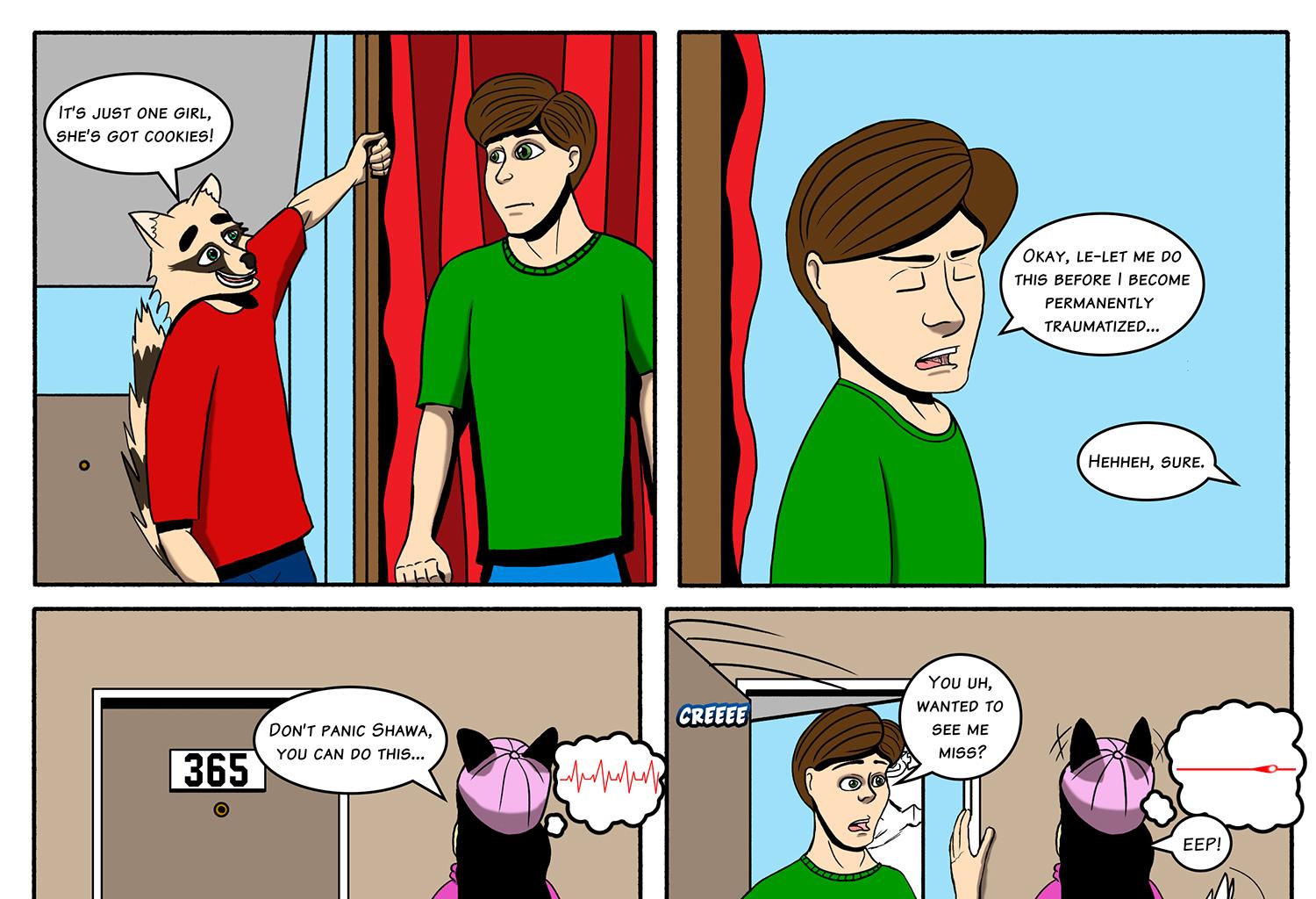 Fluffy 500 - Episode 1, Page 7: Ch1: Freshmeat