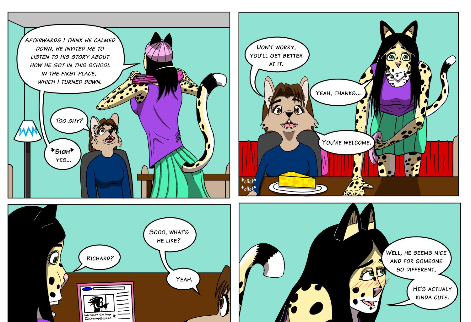 Fluffy 500 - Episode 1, Page 9: Ch1: Freshmeat