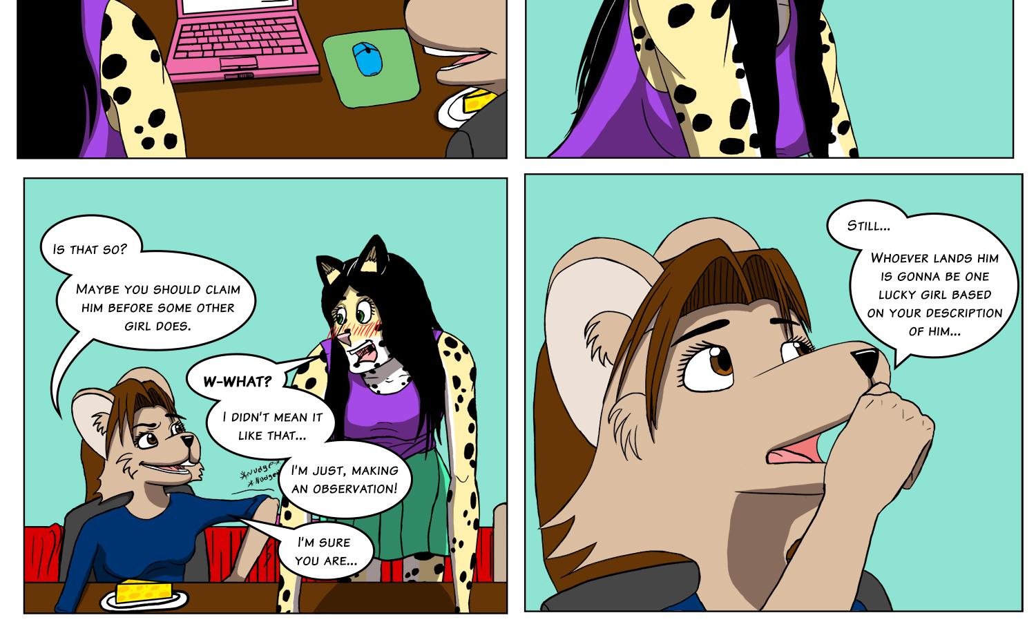 Fluffy 500 - Episode 1, Page 9: Ch1: Freshmeat