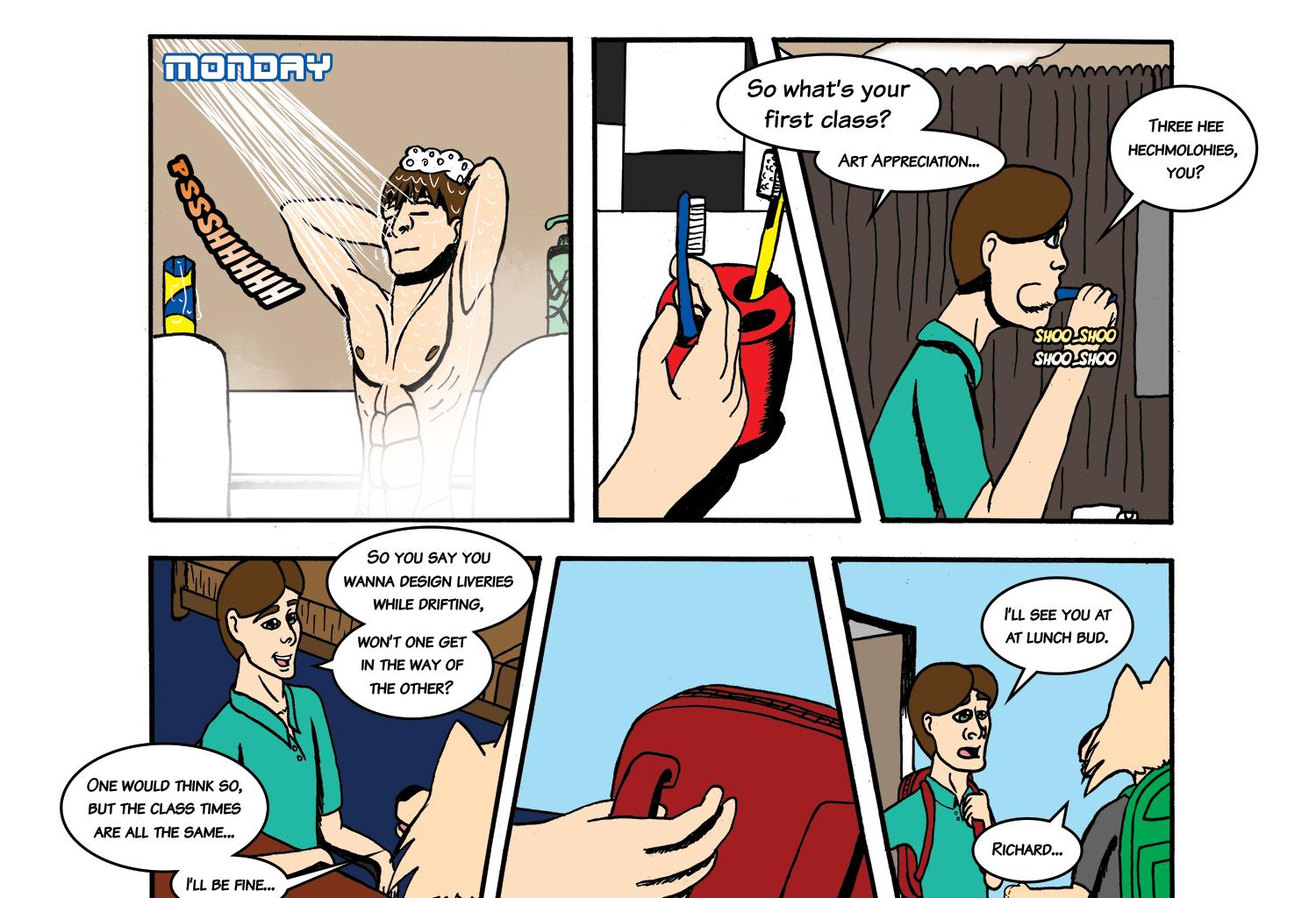 Fluffy 500 - Episode 2, Page 3: Ch2: Freshmeat P2