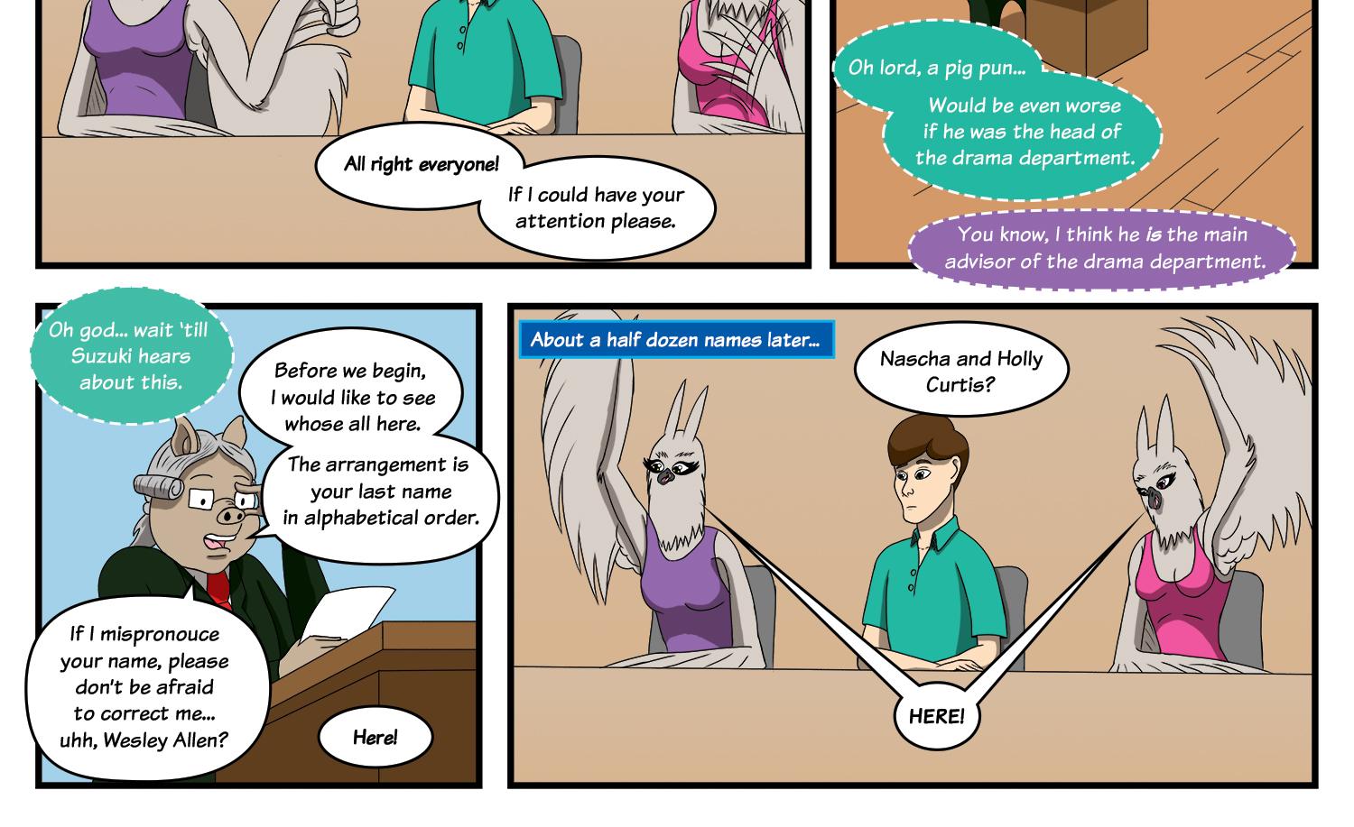 Fluffy 500 - Episode 2, Page 7: Ch2: Freshmeat P2