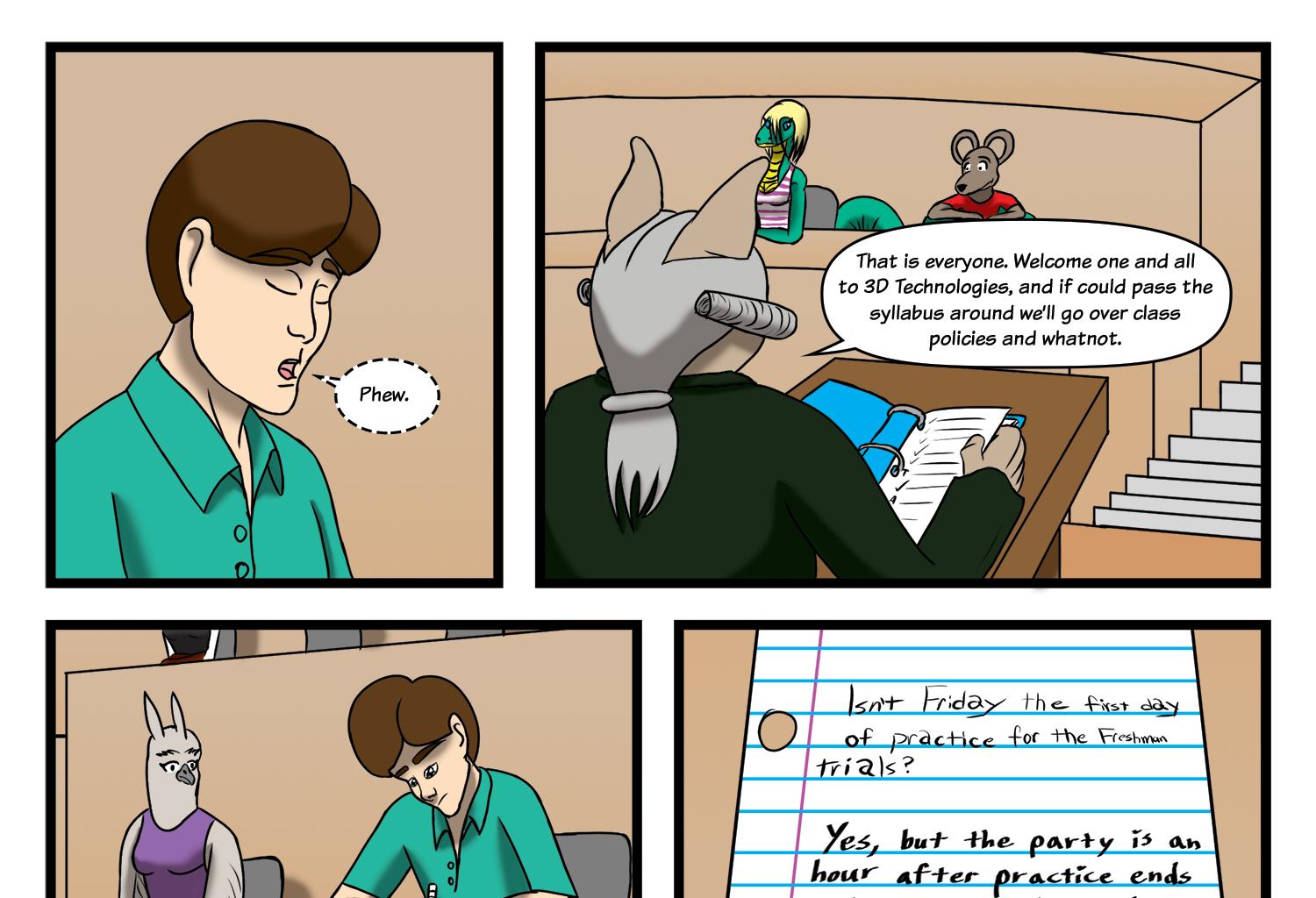 Fluffy 500 - Episode 2, Page 10: Ch2: Freshmeat P2