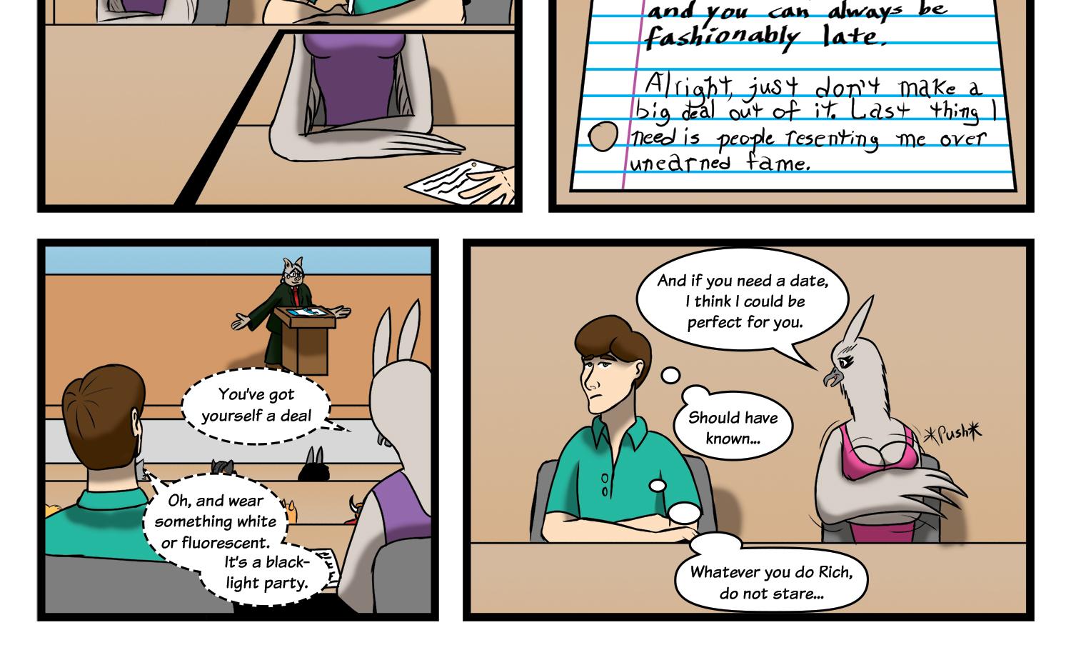 Fluffy 500 - Episode 2, Page 10: Ch2: Freshmeat P2
