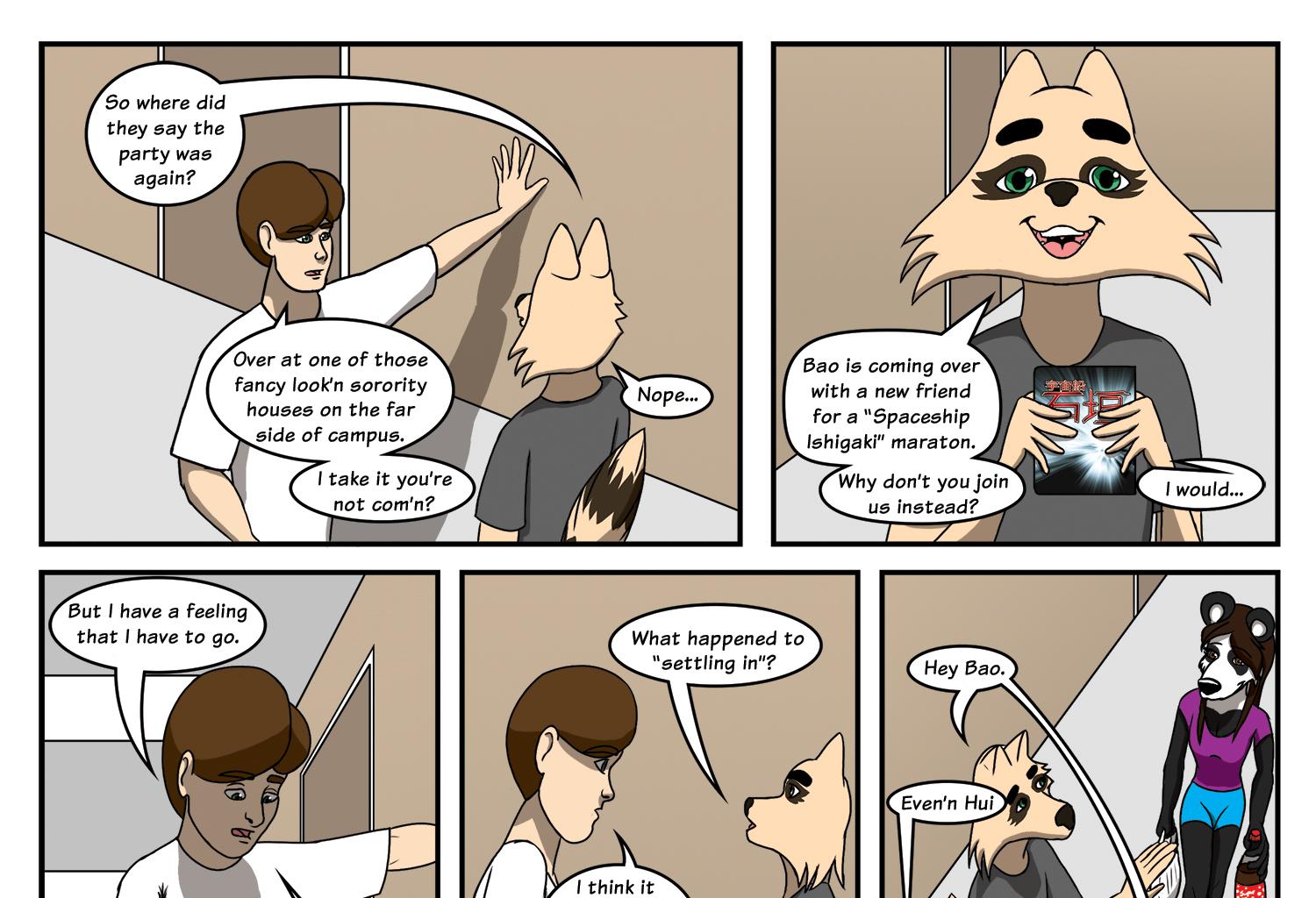 Fluffy 500 - Episode 3, Page 2: Ch3: Rave of the Furballs