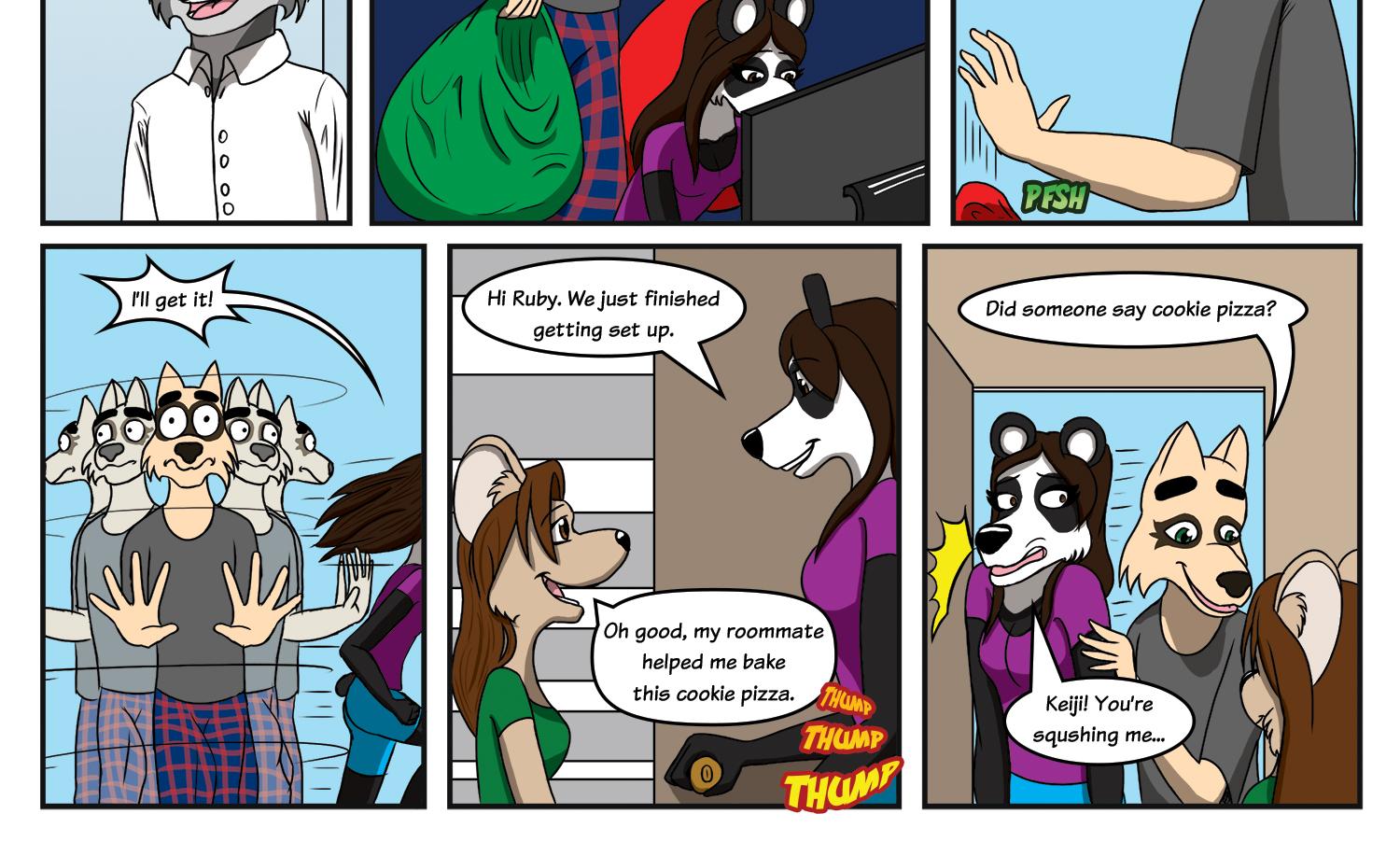 Fluffy 500 - Episode 3, Page 5: Ch3: Rave of the Furballs