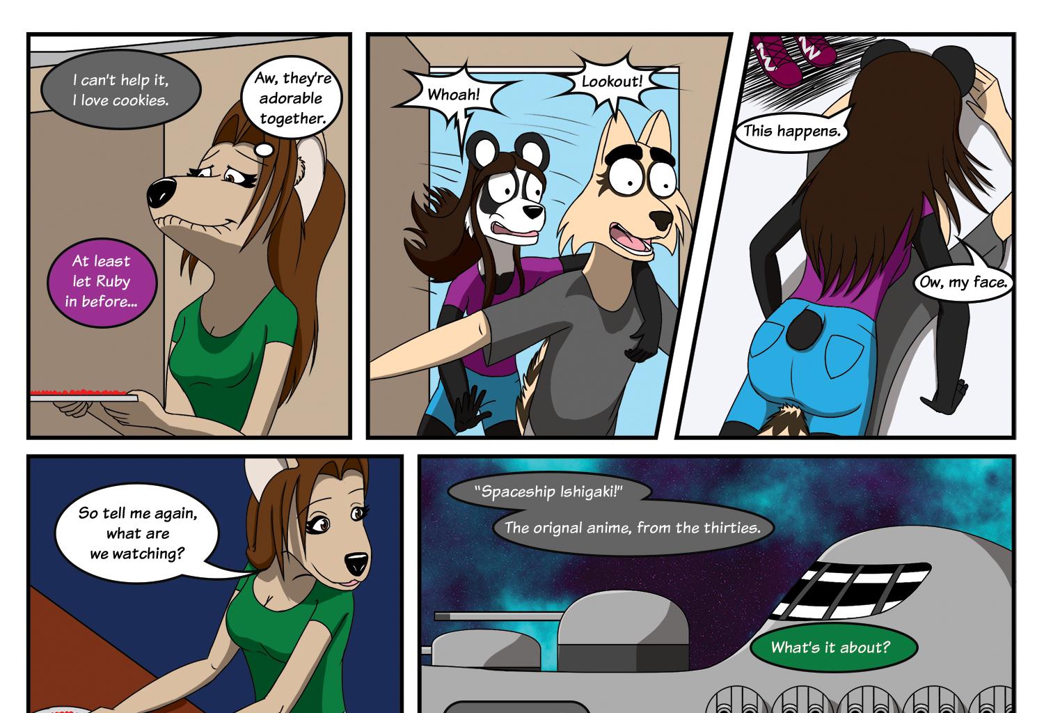 Fluffy 500 - Episode 3, Page 6: Ch3: Rave of the Furballs