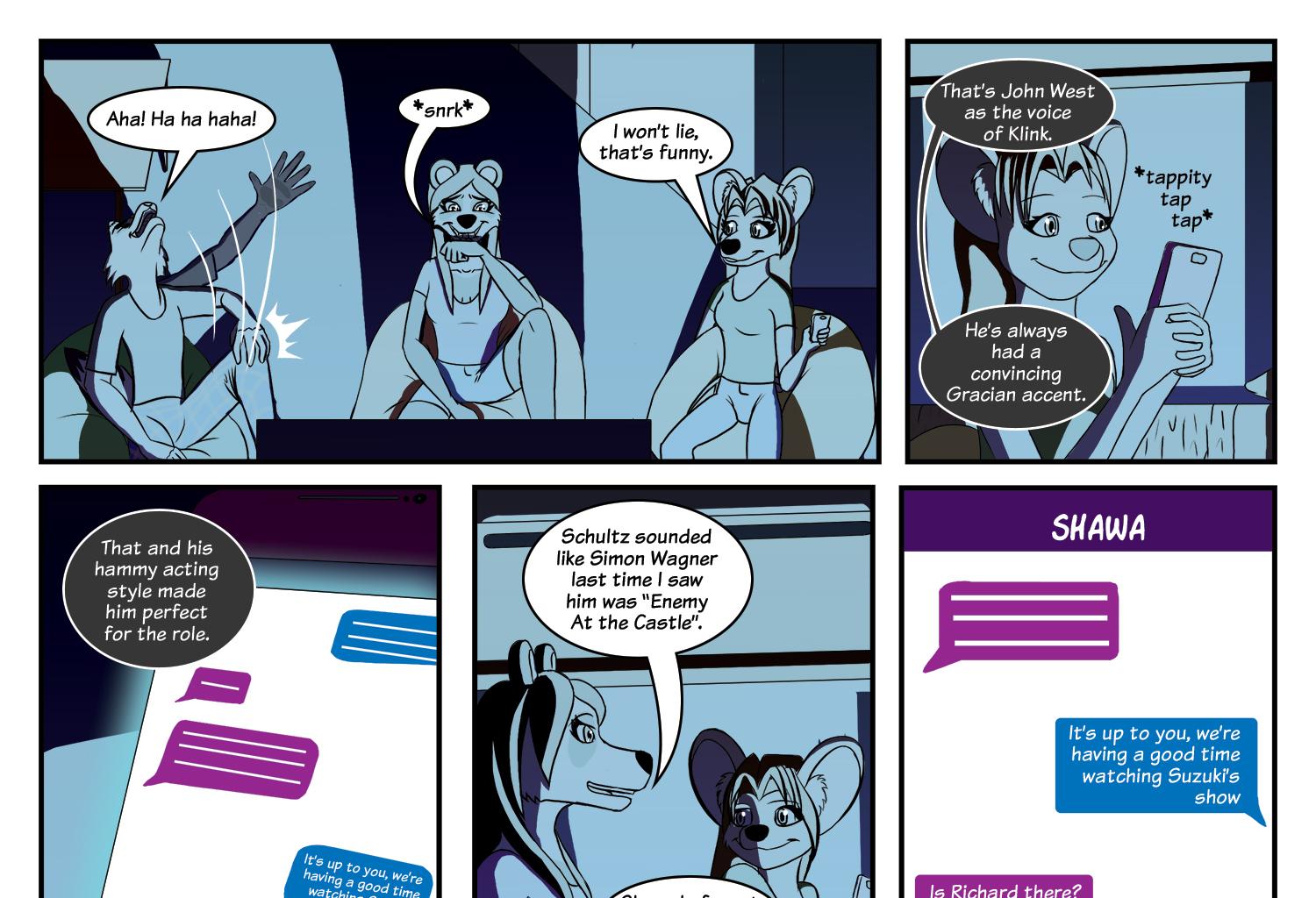 Fluffy 500 - Episode 3, Page 13: Ch3: Rave of the Furballs