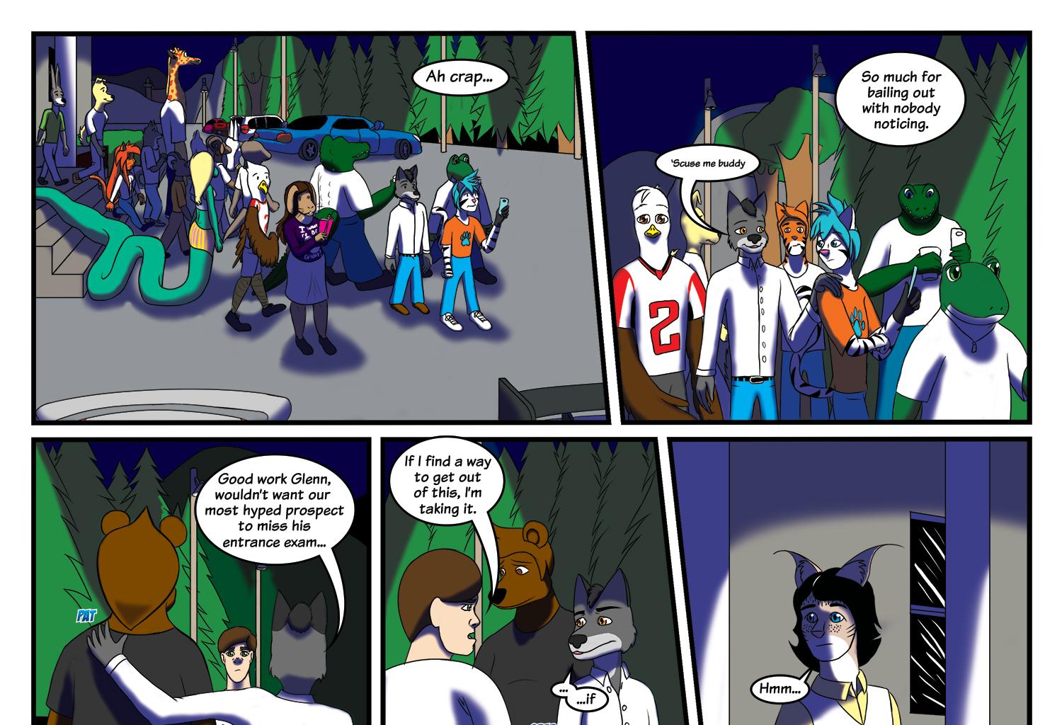 Fluffy 500 - Episode 3, Page 17: Ch3: Rave of the Furballs