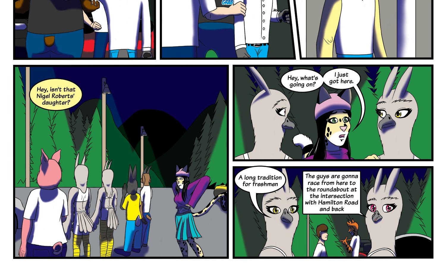 Fluffy 500 - Episode 3, Page 17: Ch3: Rave of the Furballs
