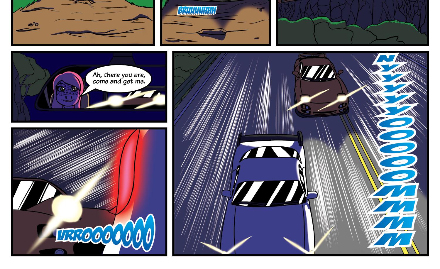 Fluffy 500 - Episode 3, Page 22: Ch3: Rave of the Furballs