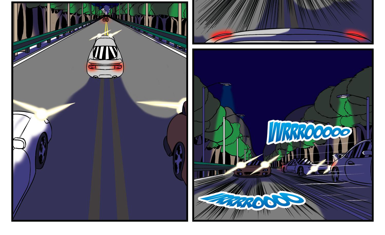 Fluffy 500 - Episode 3, Page 23: Ch3: Rave of the Furballs