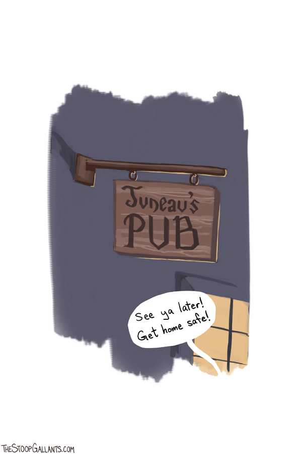 The Stoop-Gallants - Episode 1, Page 1: Scene 1