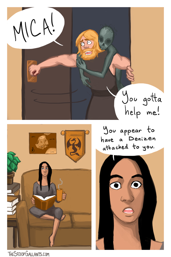 The Stoop-Gallants - Episode 1, Page 3: Scene 1