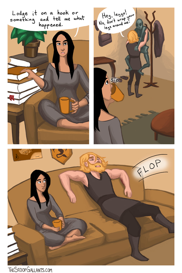 The Stoop-Gallants - Episode 1, Page 6: Scene 1